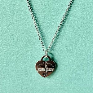 Inspired Haunted Mansion sterling silver pendant necklace 18"-20" in length